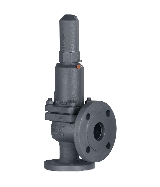 SAFETY VALVE CAST IRON FLANGED FULL-LIFT DIN